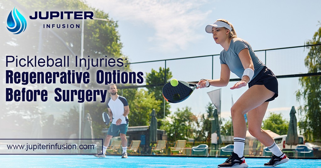 Pickleball Injuries Regenerative Options Before Surgery